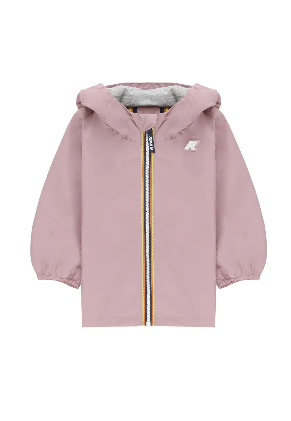 Giubbino e. jack stretch - толстовка на молнии K-Way, Rosa