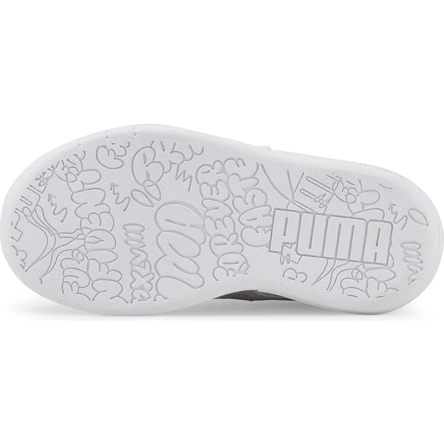 Кроссовки повседневные с блестками MULTIFLEX GLITZ FS V Puma, Белый — фото 3