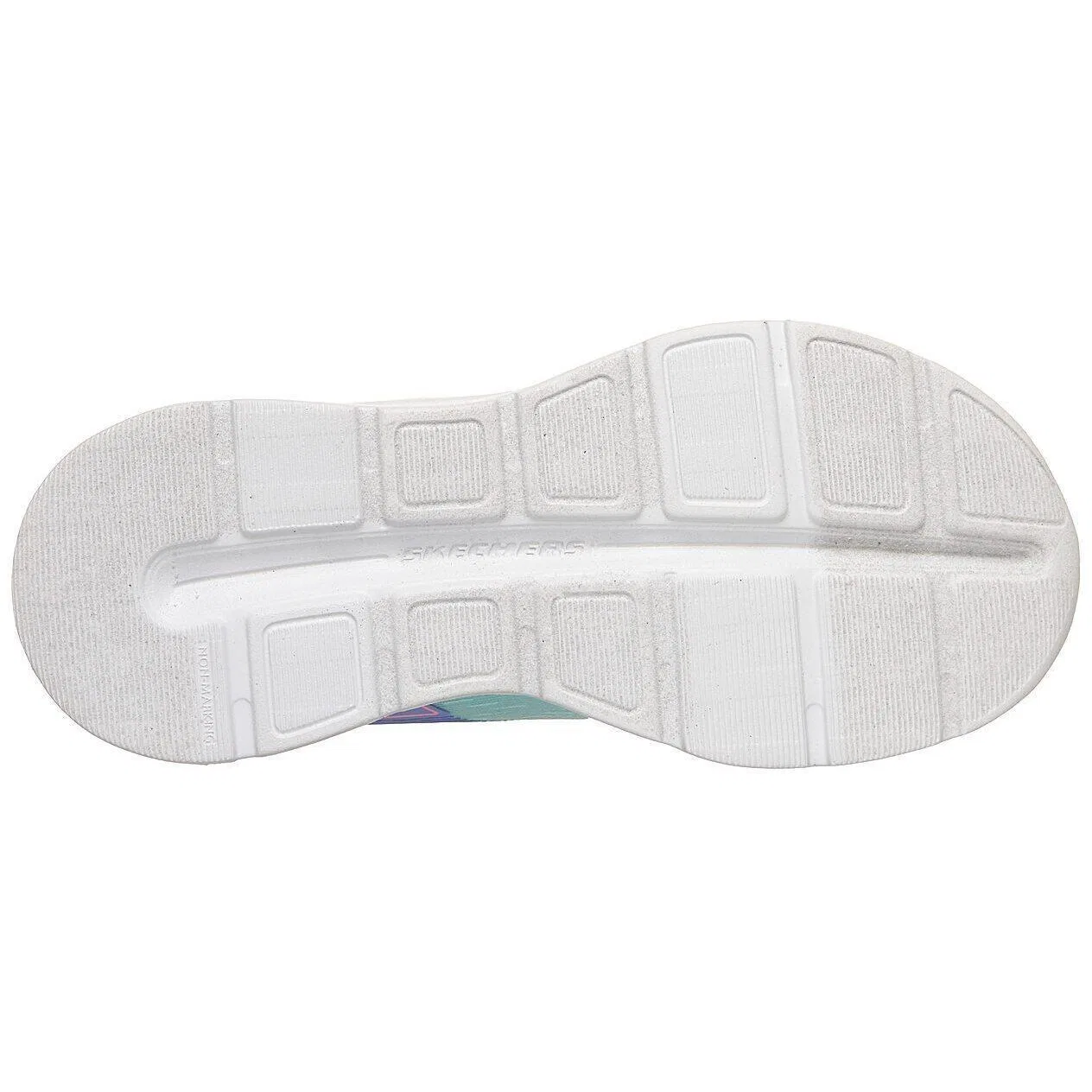 Детские кроссовки Skechers Glide-step Lights, Blau — фото 4