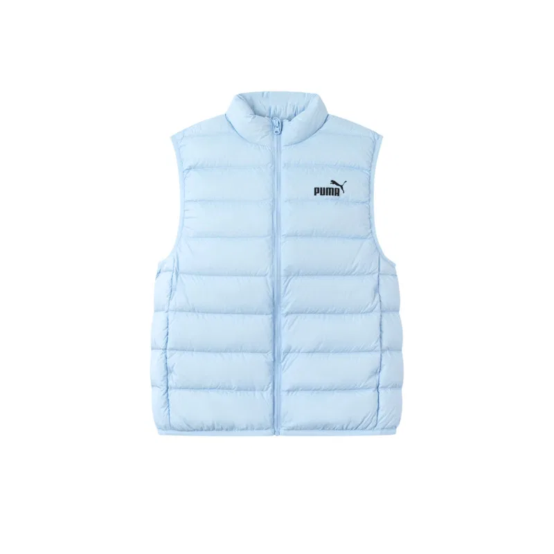 Детский жилет пуховый с воротником-стойкой PUMA, Ice Blue
