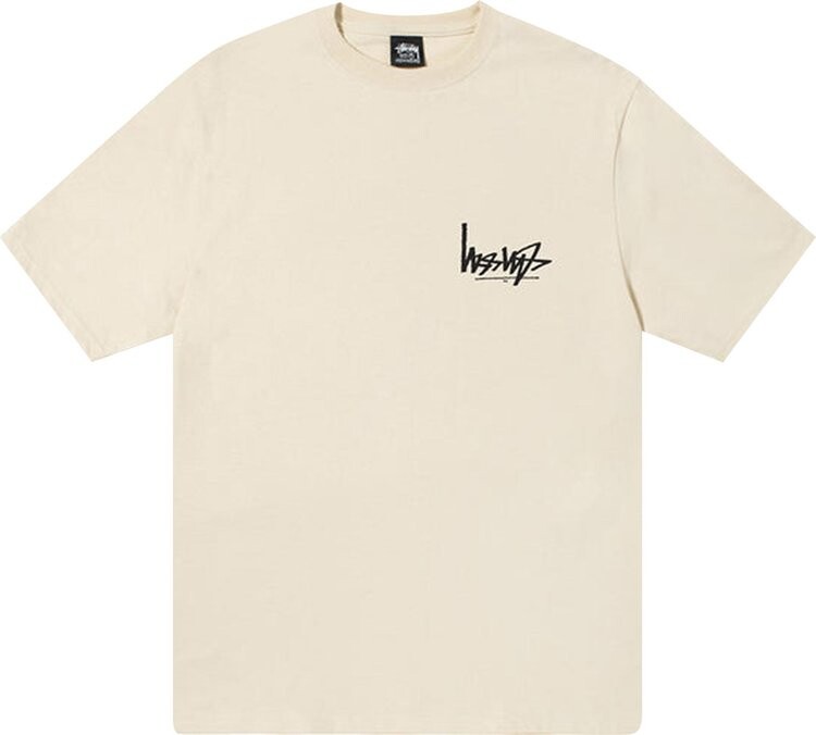 

Футболка Stussy Flipped Tee 'Putty', кремовый