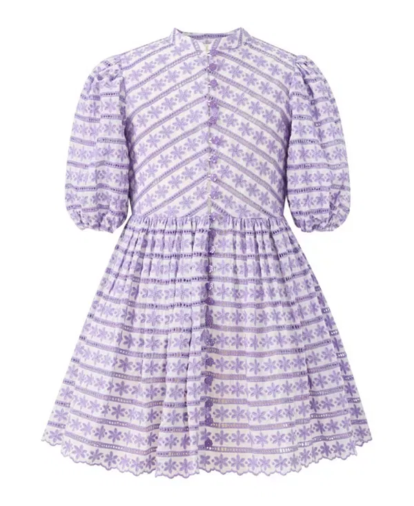 Детское платье для девочек с коротким рукавом Odessa Marlo Kids, Lavender