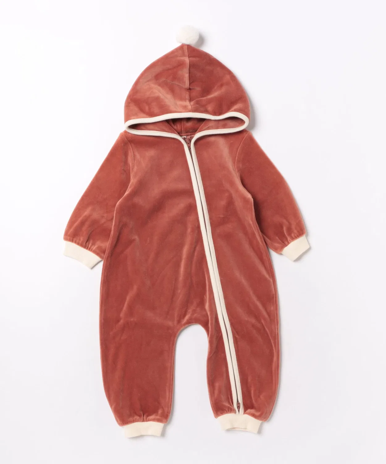 Детский комбинезон с длинным рукавомVelour Zip Jumpsuit ARCHIVER, Red