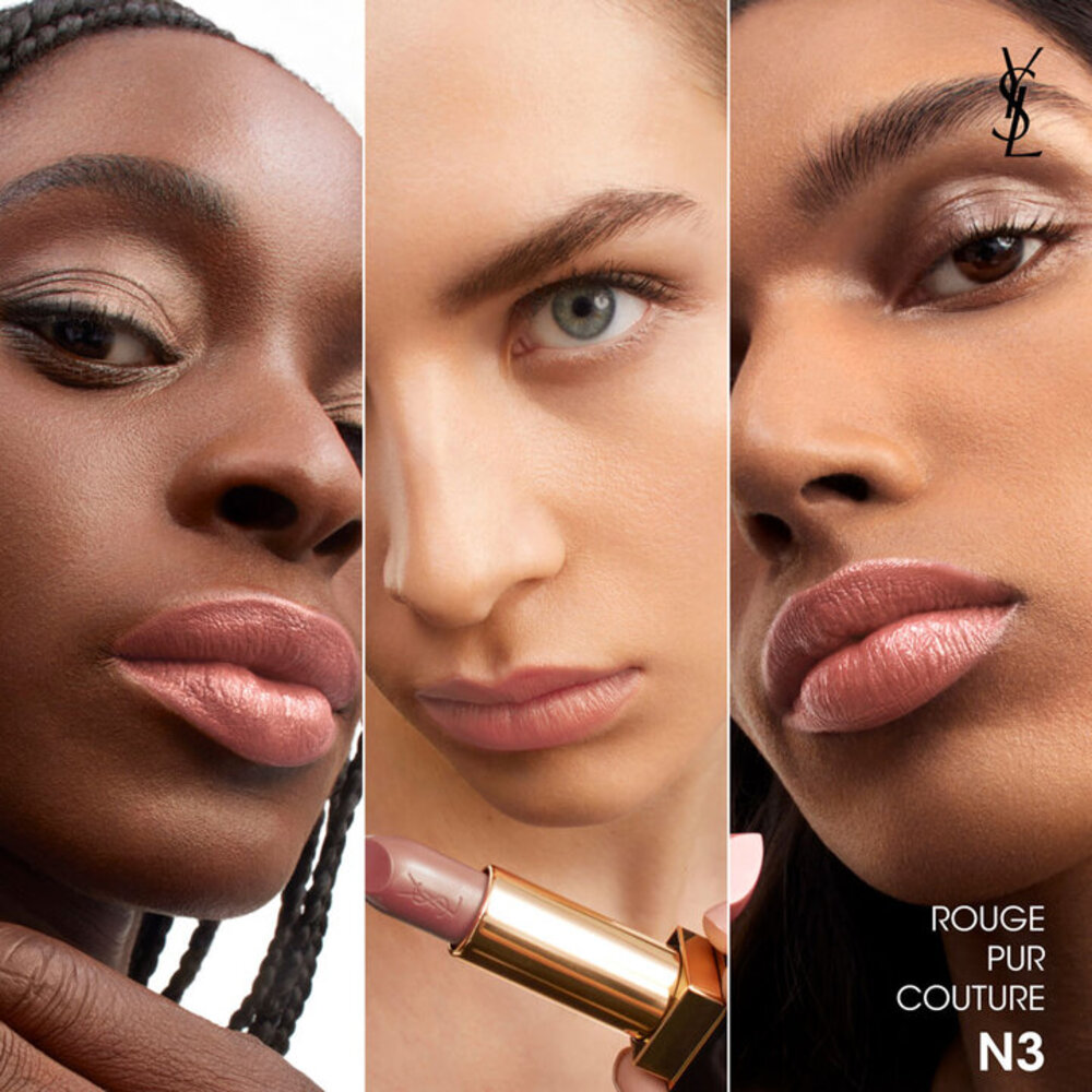 Помада для губ Yves Saint Laurent Rouge Pur Couture, N3 Nude Decolette, 3,8 г — фото 3