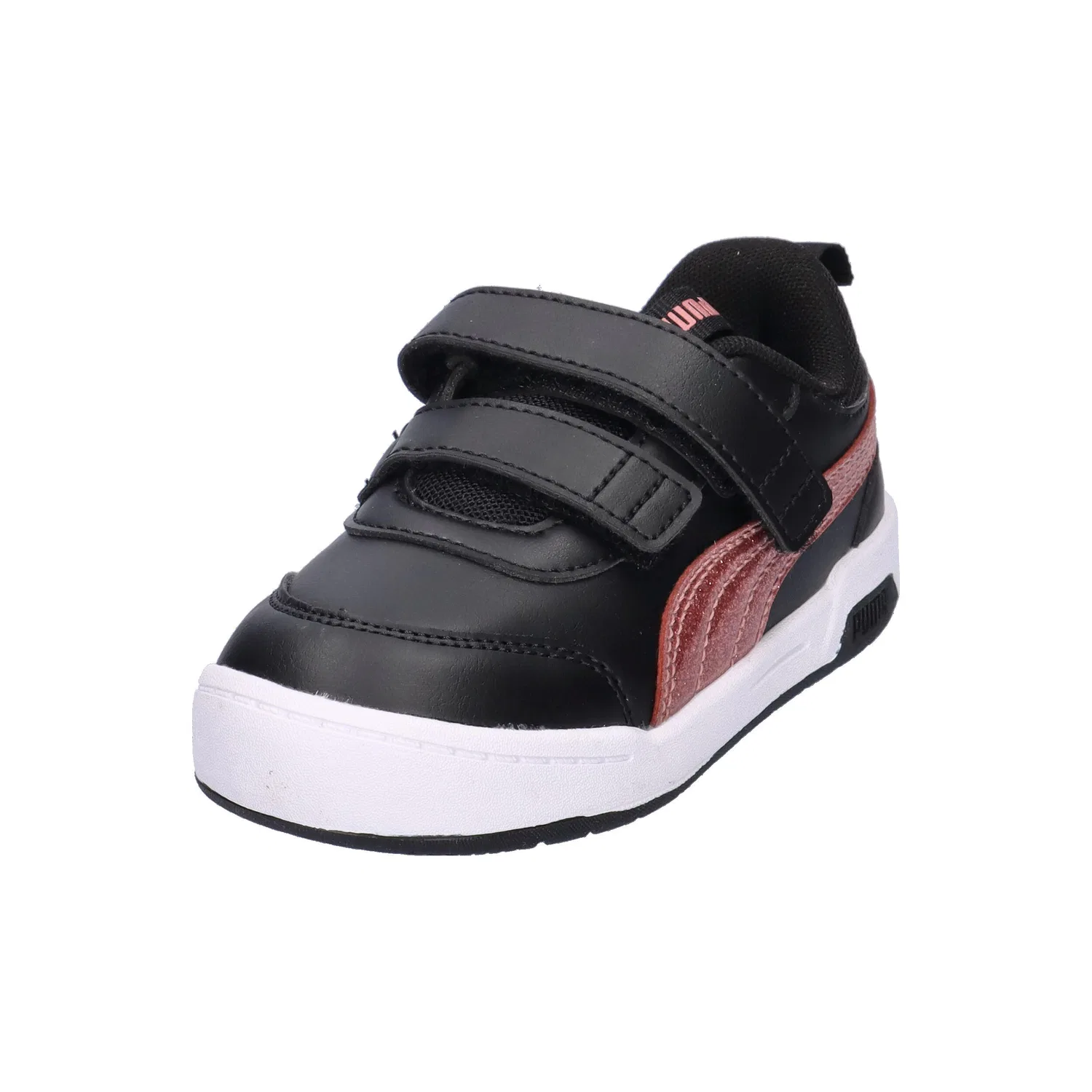Детские кроссовки с блеском Multiflex 2 Glitz FS V Inf Puma, Schwarz — фото 4