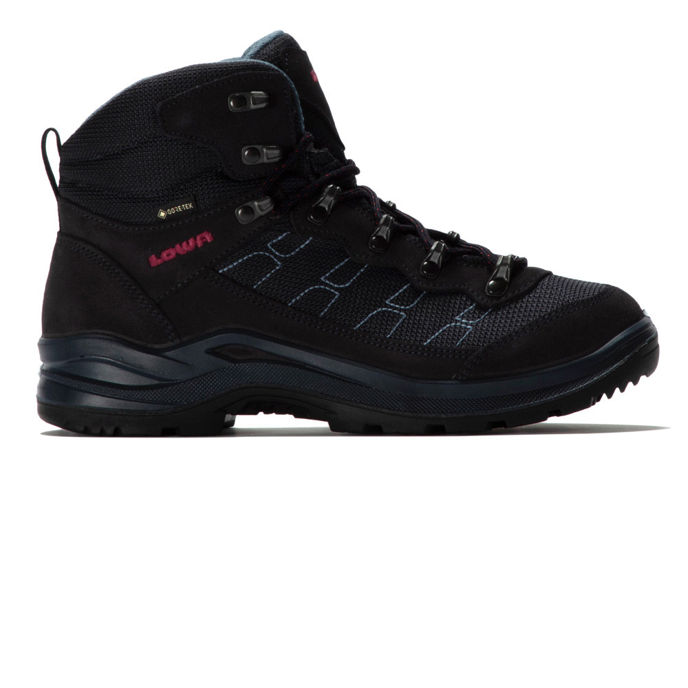 Ботинки женские Lowa Taurus Pro GORE-TEX Mid трекинговые на шнуровке, темно-синий — фото 2
