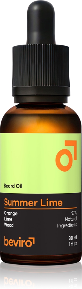 

Летняя линия масла для бороды с медвежьим жиром Beviro, summer line 30 мл