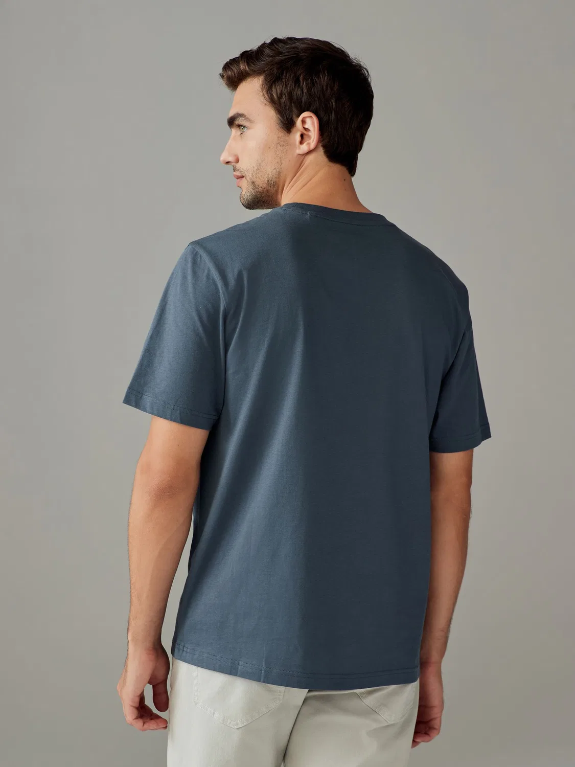 Футболки, набор 4 шт, Regular Fit Next, синий/зеленый/нейтральный/коричневый — фото 3