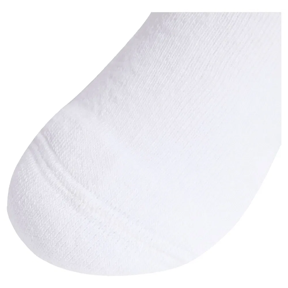 Детские носки с компрессионной поддержкой свода стопы Linear Crew Socks Adidas, White — фото 3