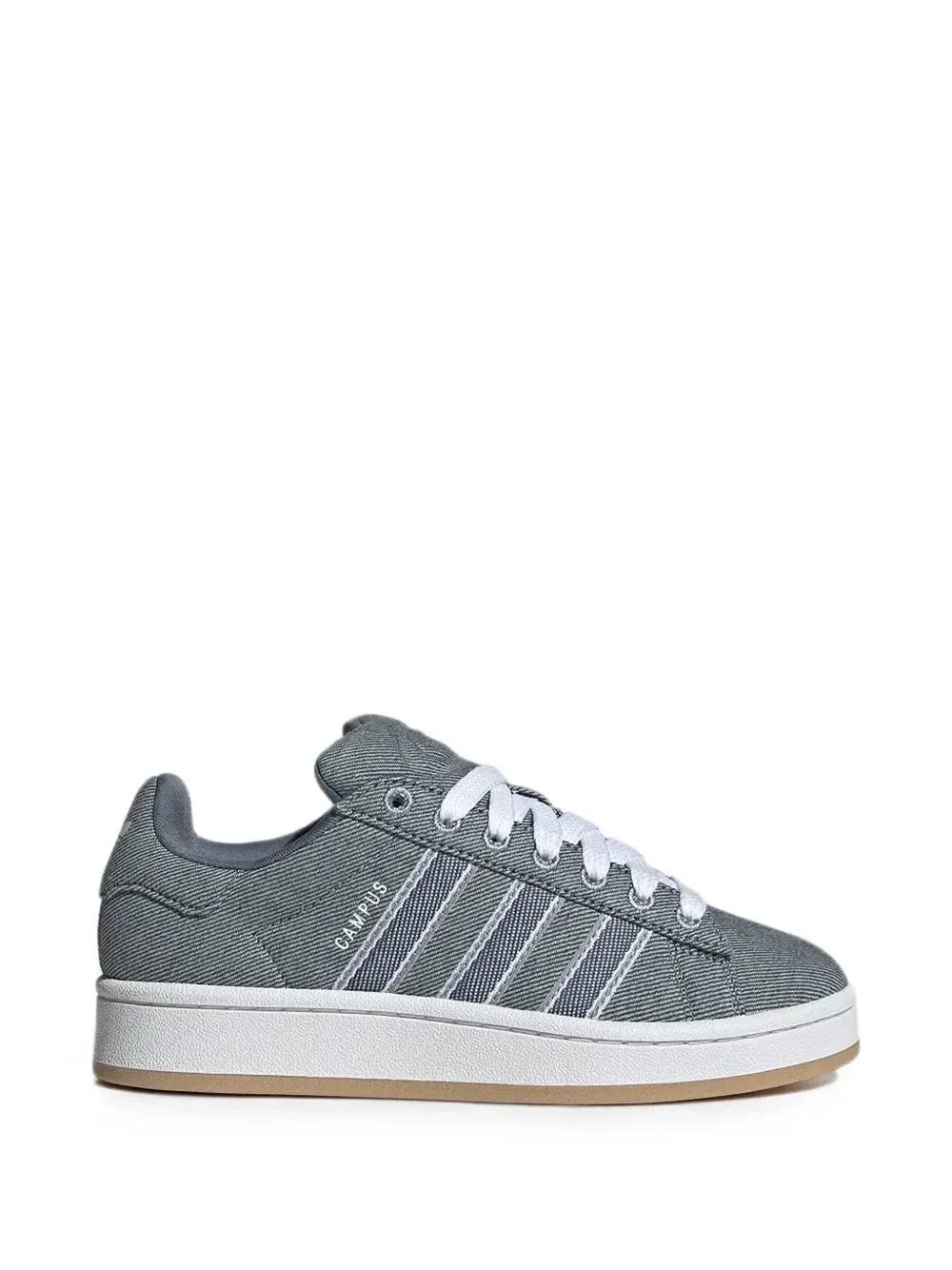 Кеды Campus из денима Adidas Kids, серый