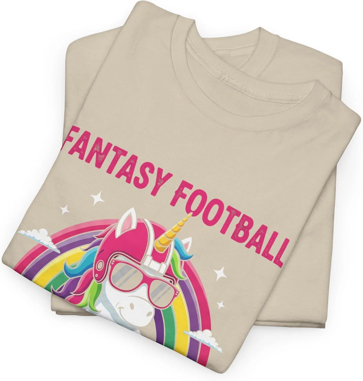 Мужская футболка с принтом Fantasy Football Loser, песочный — фото 2