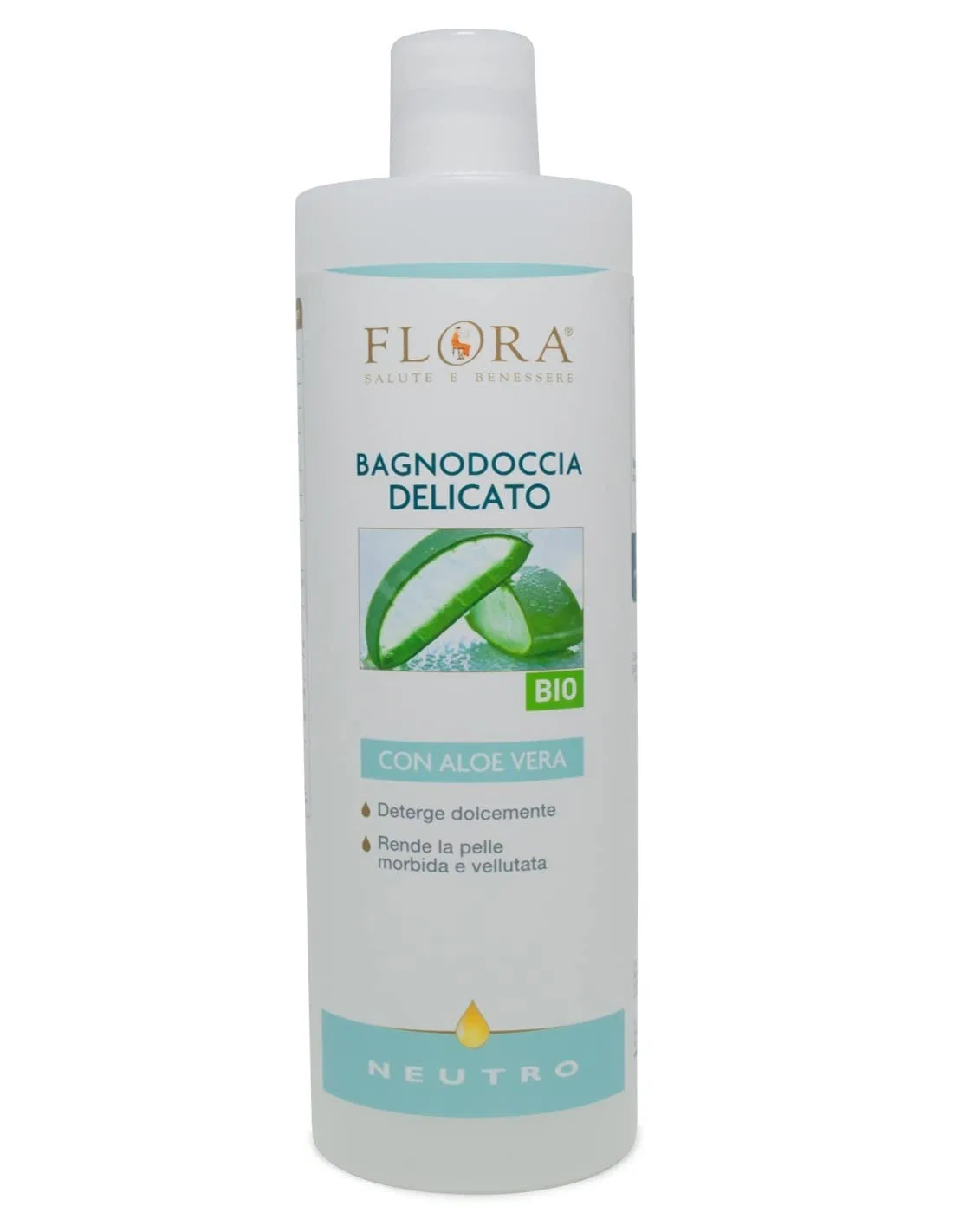 Гель для душа Flora Odourless Organic, 1000 мл