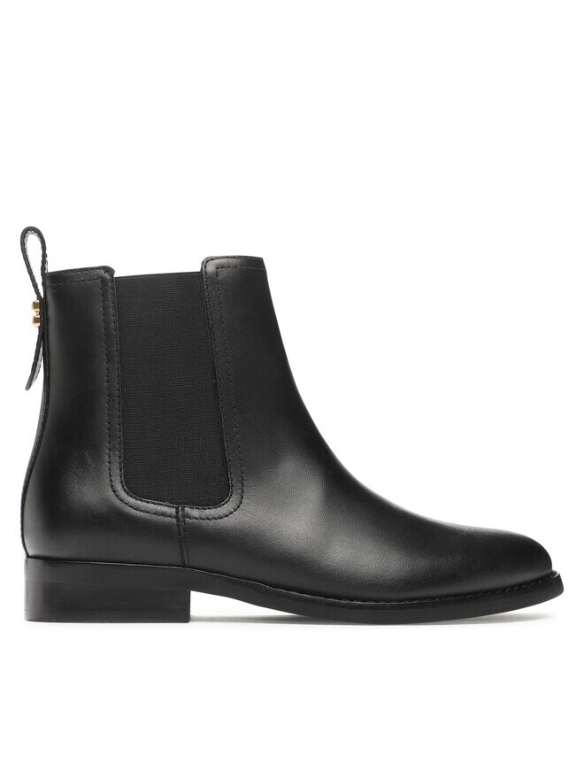 Ботинки на плоской подошве Maeve Lth Bootie Coach, черный