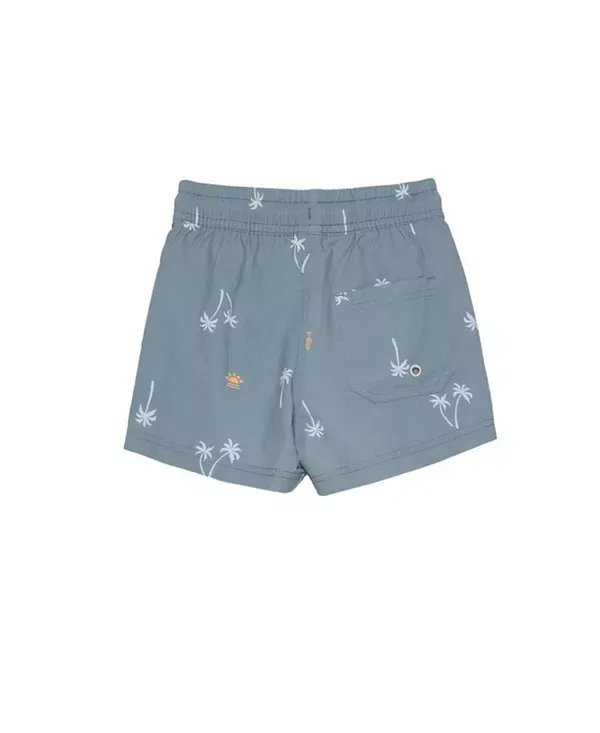 Детские шорты для плавания для мальчиков с принтом Beach Scout Drawstring Gottex Kids, Multi-Green — фото 2