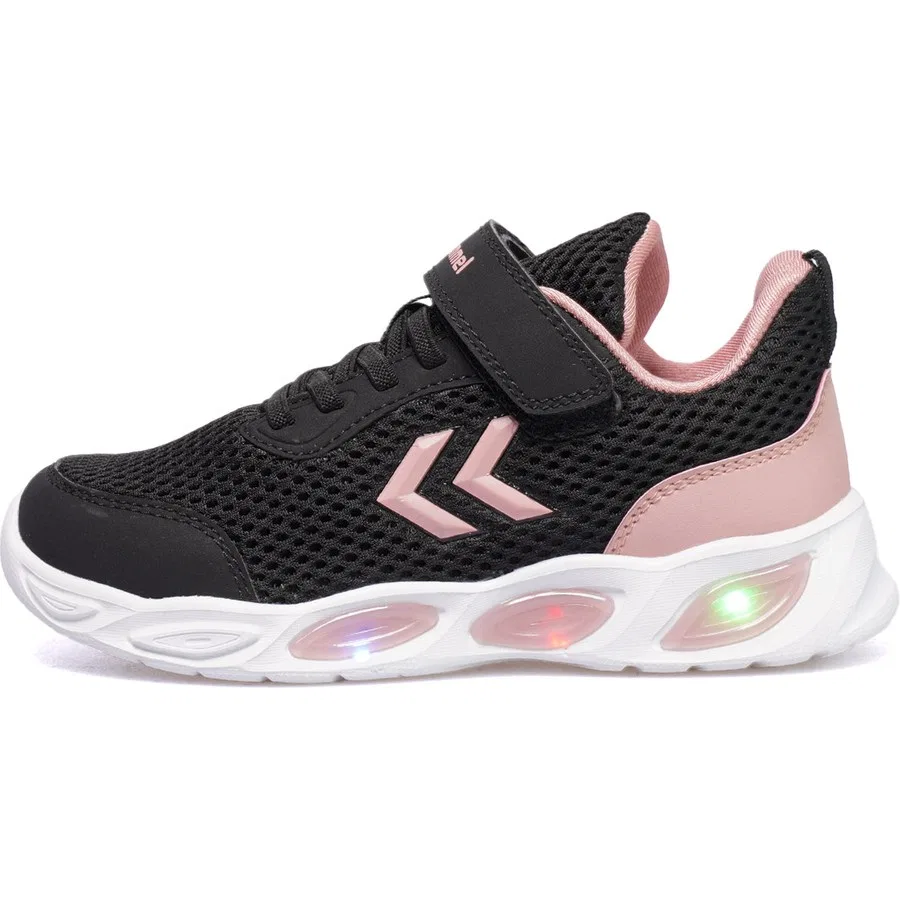 Кроссовки детские с подсветкой Astral Jr Hummel, Черный