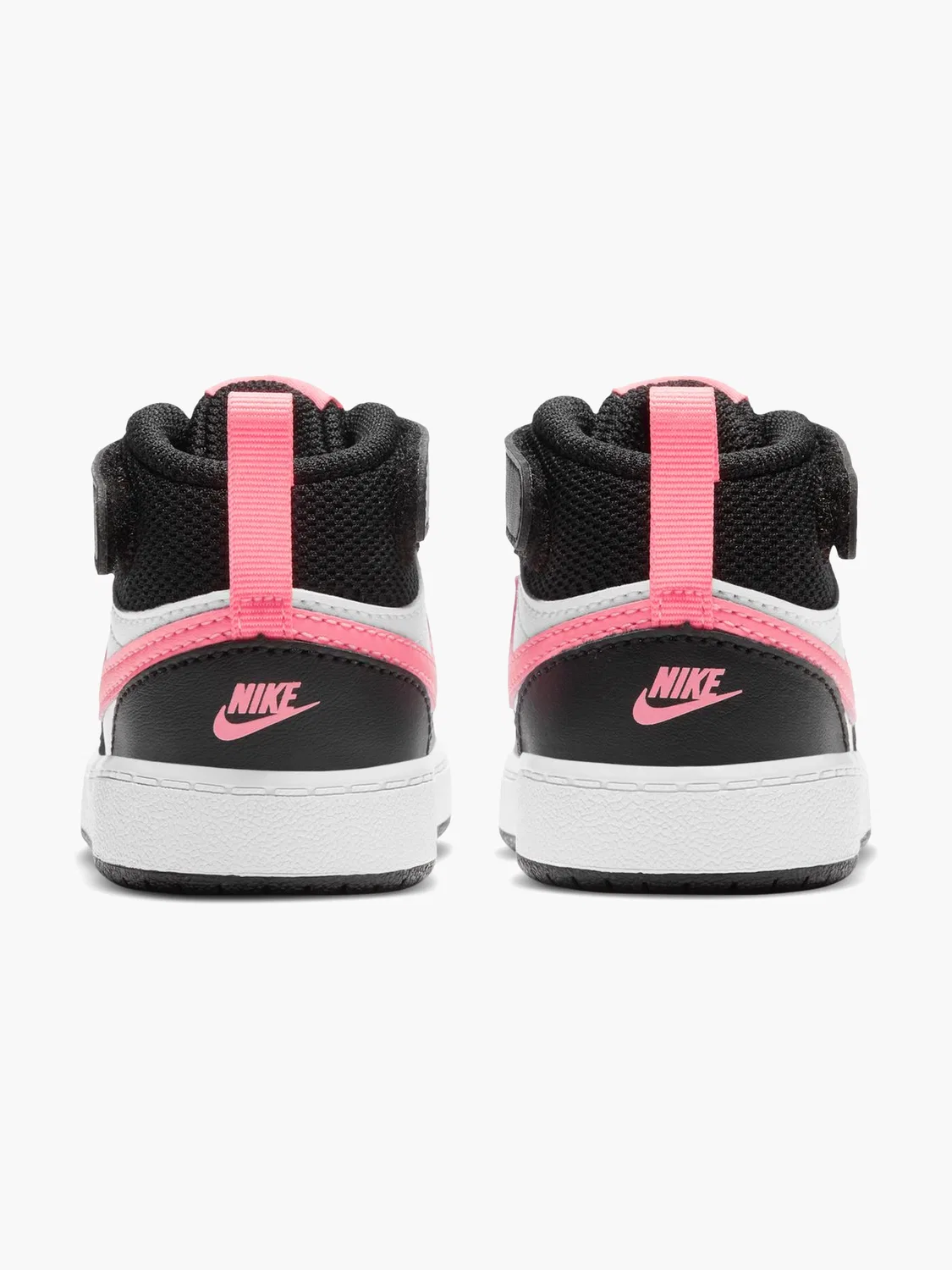 Детские высокие кроссовки Nike, черный — фото 3