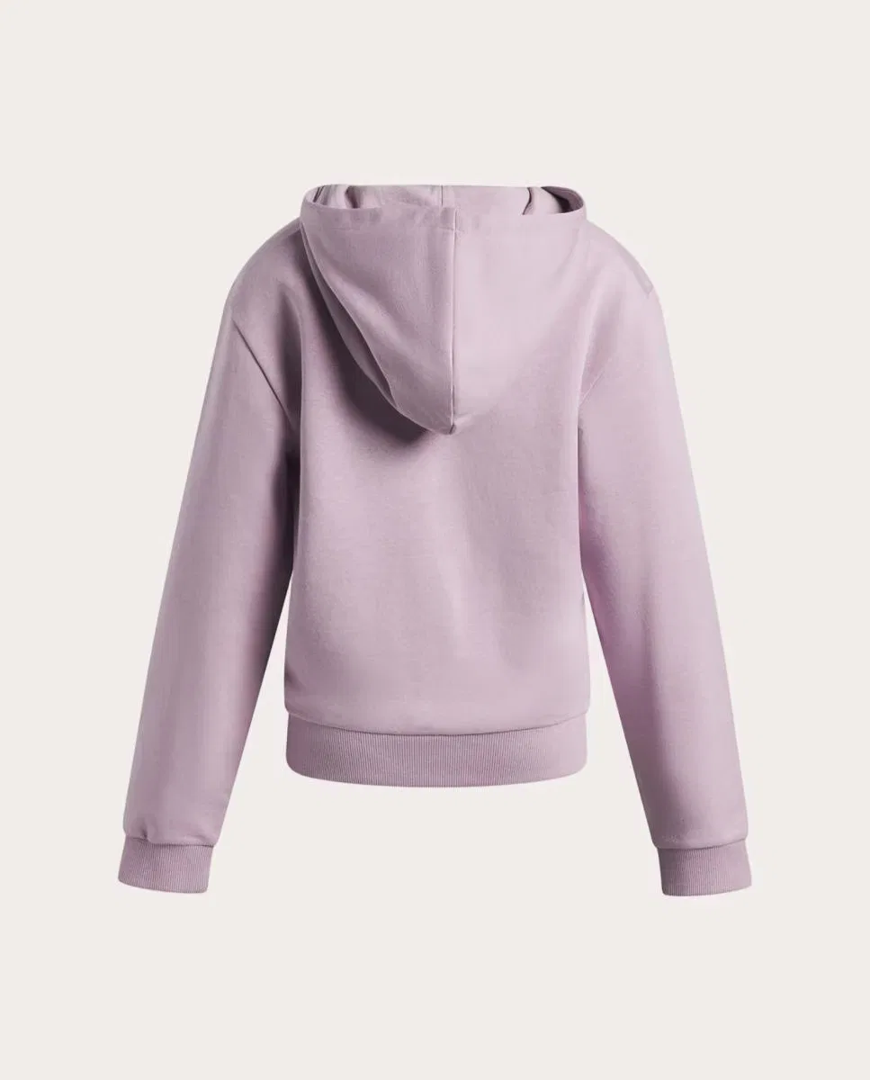 Толстовка, Niñas G Rival Fleece Hoodie, Under Armour, розовый — фото 2