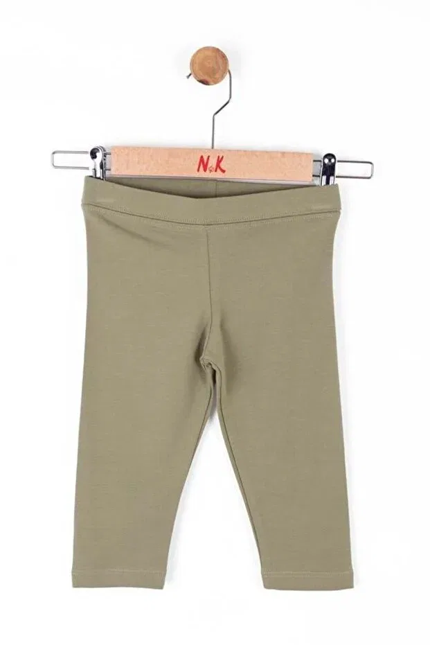 Детские леггинсы для девочек скинни Nk Kids, Khaki