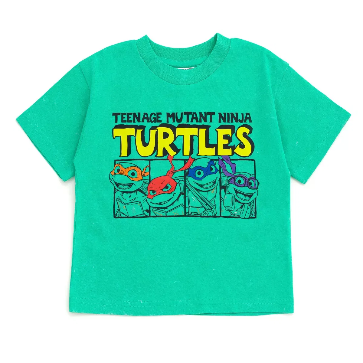 Детский комплект для мальчиков с принтом Teenage Mutant Ninja Turtles, Green — фото 4