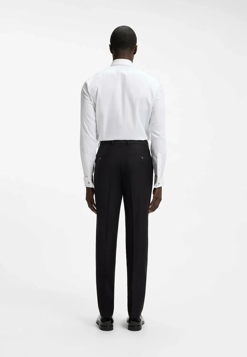 Классическая рубашка Boss, White — фото 3