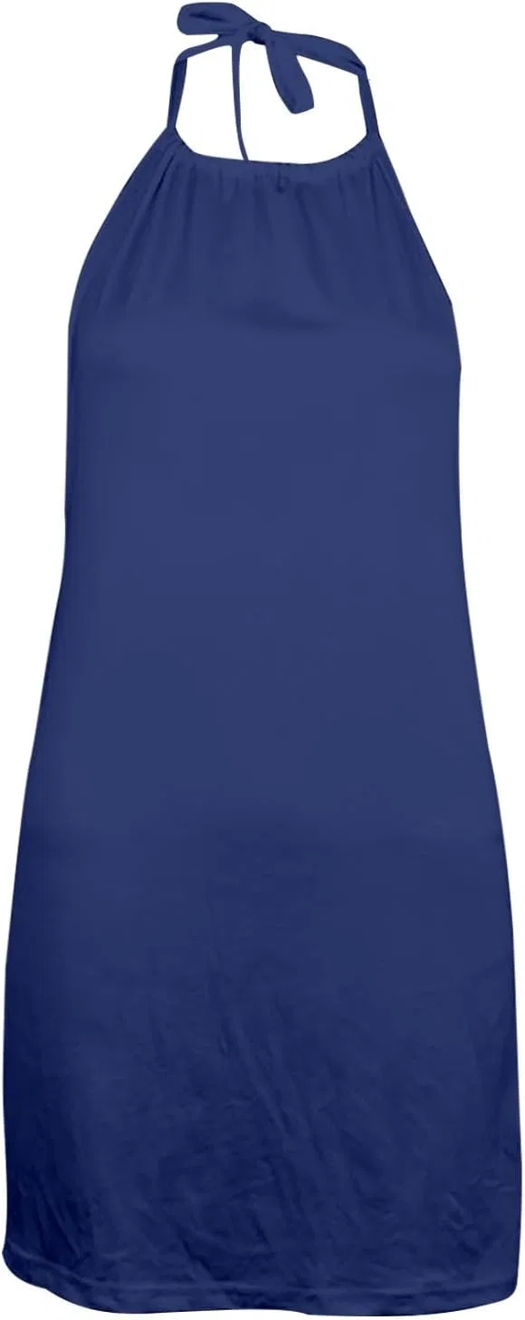 Женское мини-платье с открытой спиной Bodycon, Navy — фото 3