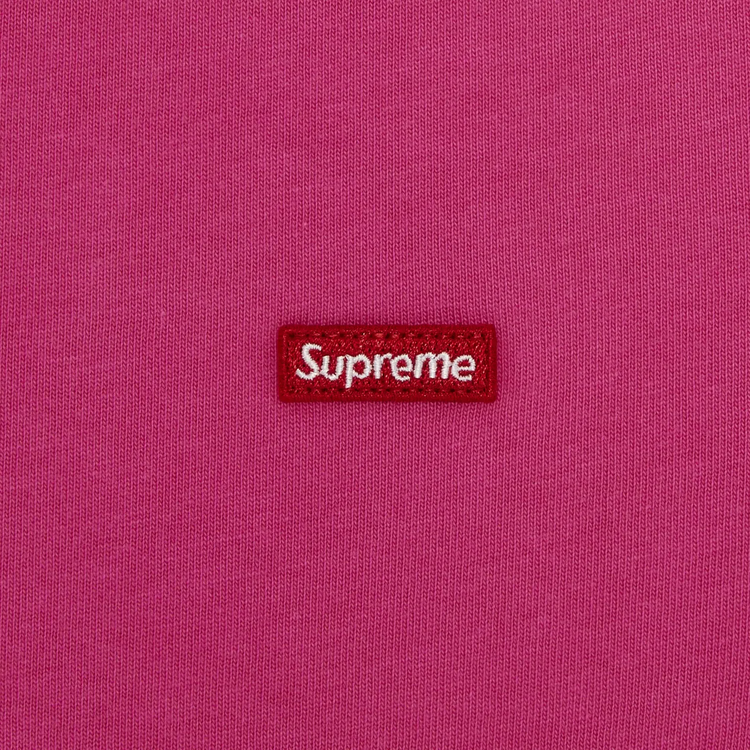 Футболка Supreme Small Box с длинными рукавами, розовый — фото 2