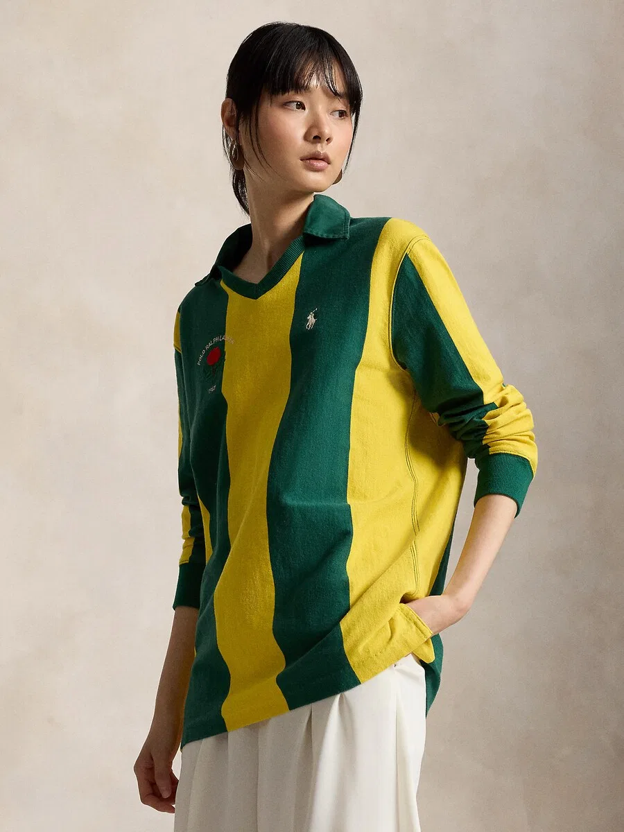 Свитер Polo Ralph Lauren темно-зеленого цвета — фото 4