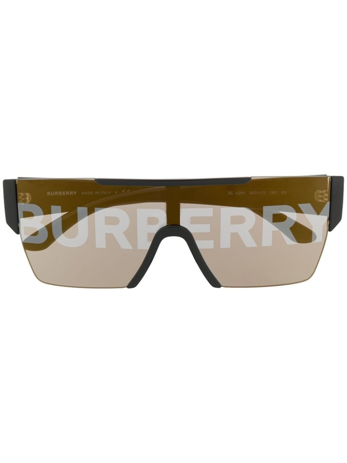 

Солнцезащитные очки с логотипом Burberry Eyewear, черный