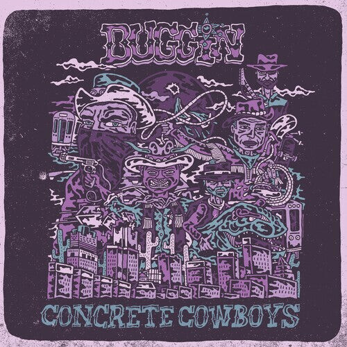 

Виниловая пластинка Buggin: Concrete Cowboys - Violet Colored Vinyl