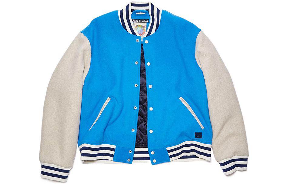 

Унисекс бейсбольная майка сапфирово-синяя Acne Studios, Синий, Унисекс бейсбольная майка сапфирово-синяя Acne Studios