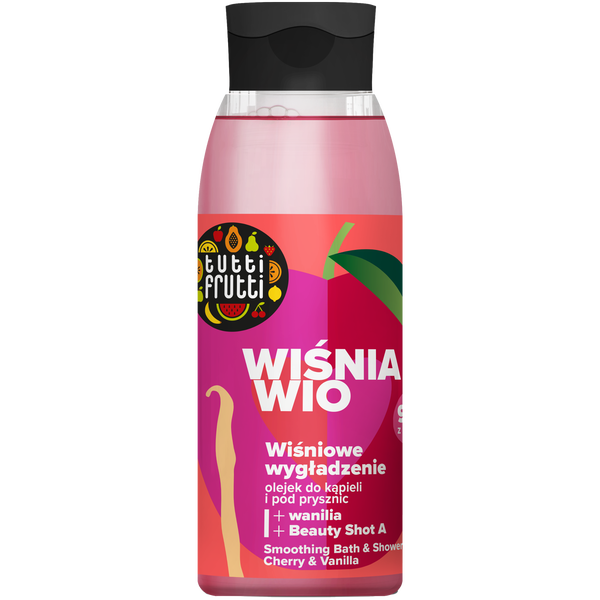 

Разглаживающее масло для ванны и душа, 400 мл Tutti Frutti Wiśnia wio