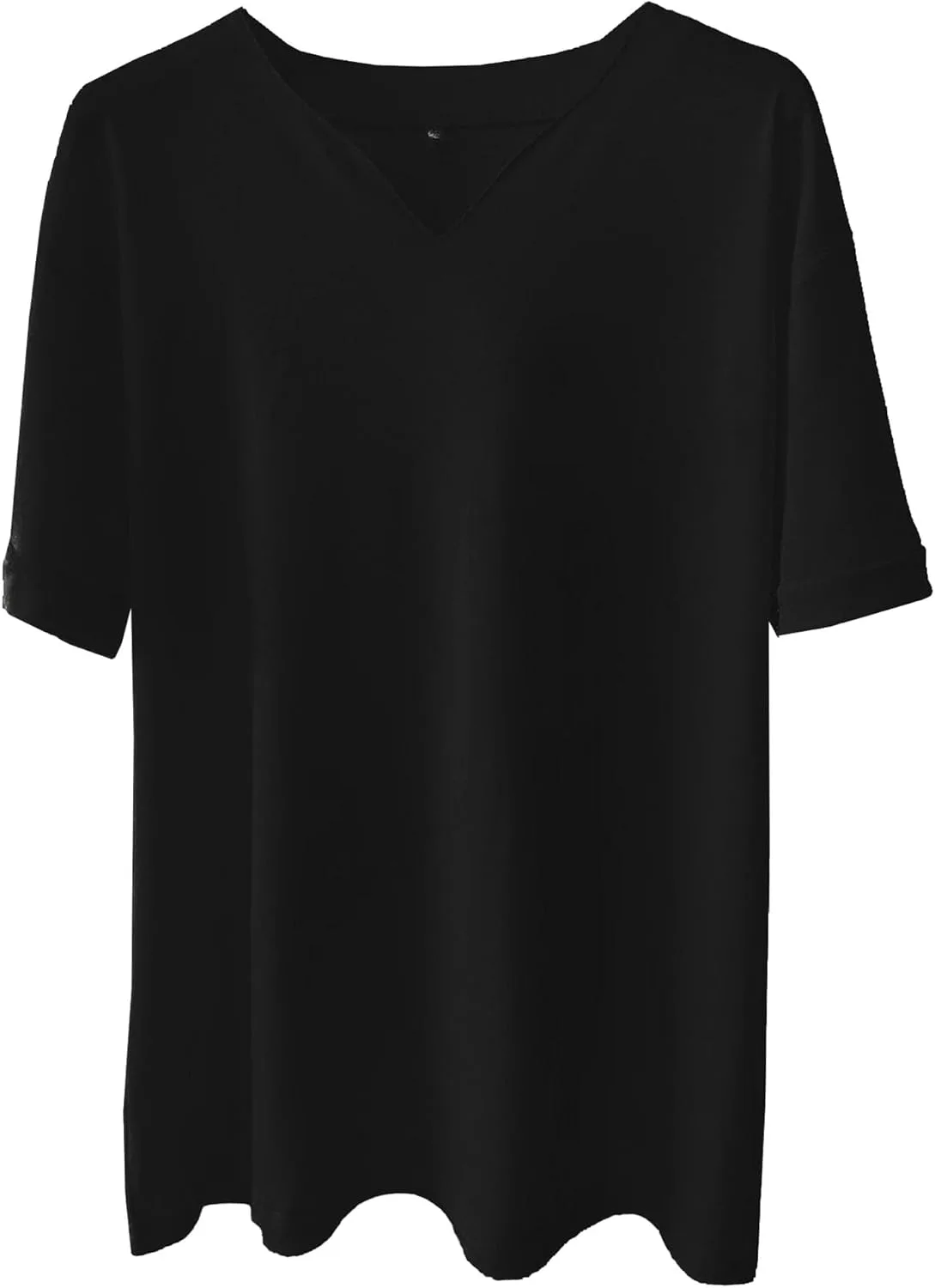 

Мужская футболка с V-образным вырезом, легкая, из хлопка Aosufei