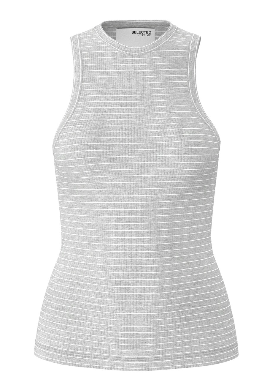 

Топ SELECTED FEMME SLFANNA, светло-серый