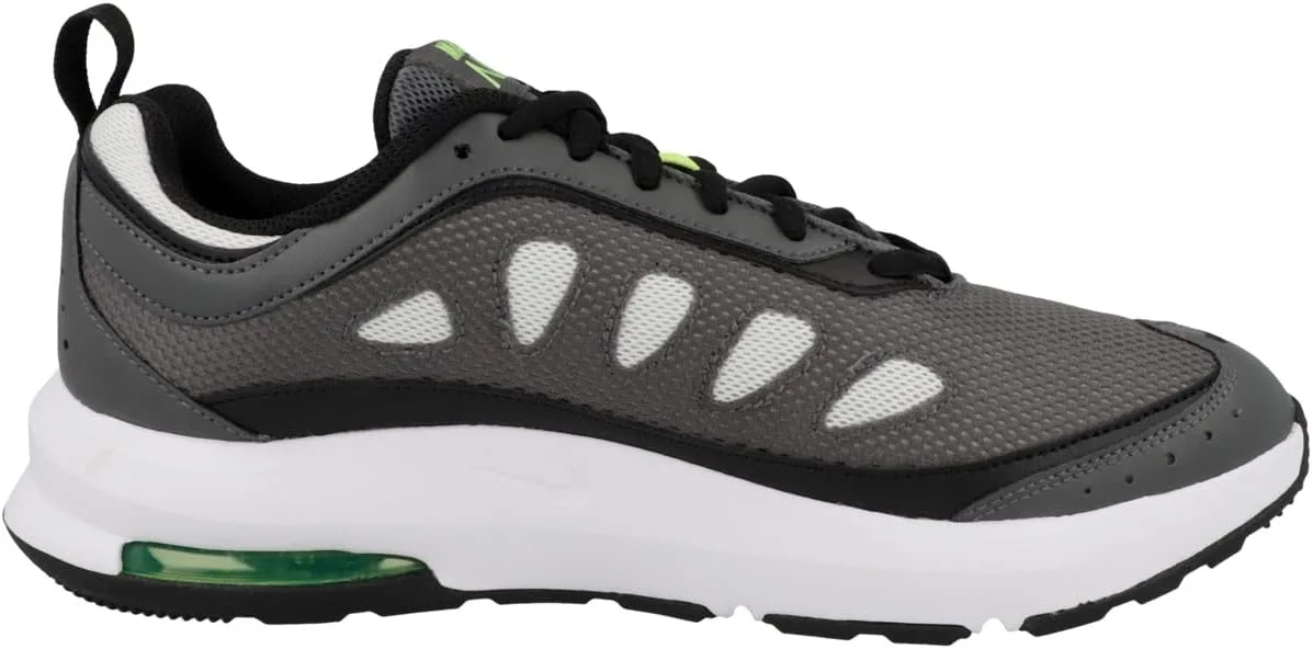 Мужские беговые кроссовки Nike Air Max, белый/черный/серый — фото 3