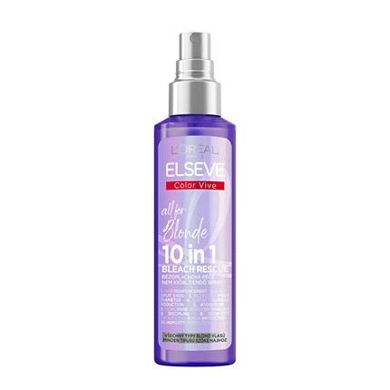 

Color Vive Purple All For Blonde 10 в 1 Несмываемый спрей для волос 150 мл L'Oréal