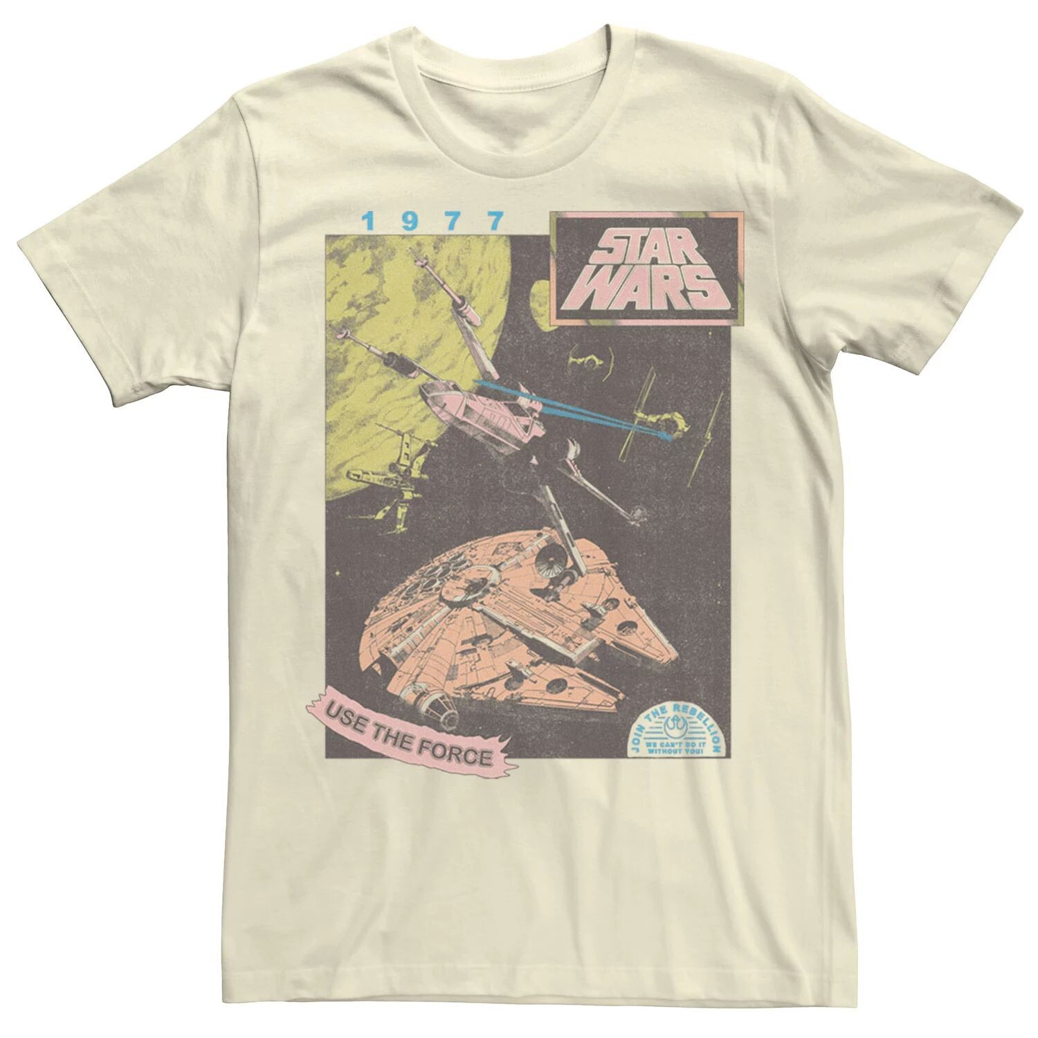 

Мужская футболка Star Wars Join The Rebellion 1977