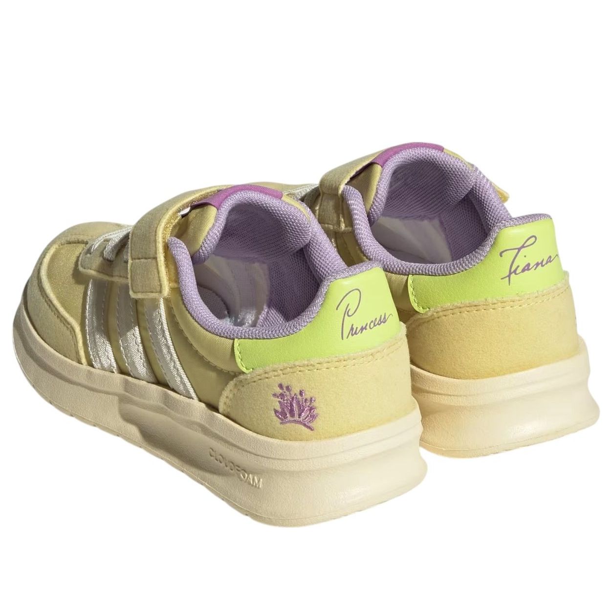 Кроссовки (PS) adidas x Disney Tiana Run 70s 2.0 'Powder Yellow' — фото 3