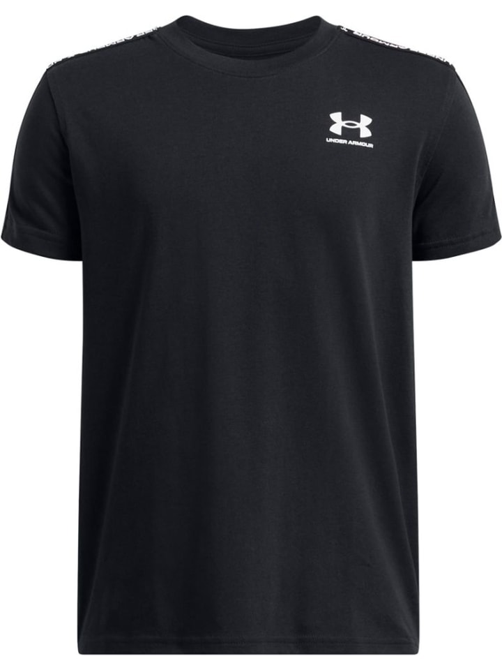 

Спортивная футболка Icon Taped T-Shirt черного цвета Under Armour