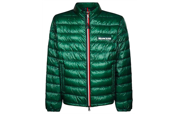 

Пуховик мужской зеленый Moncler