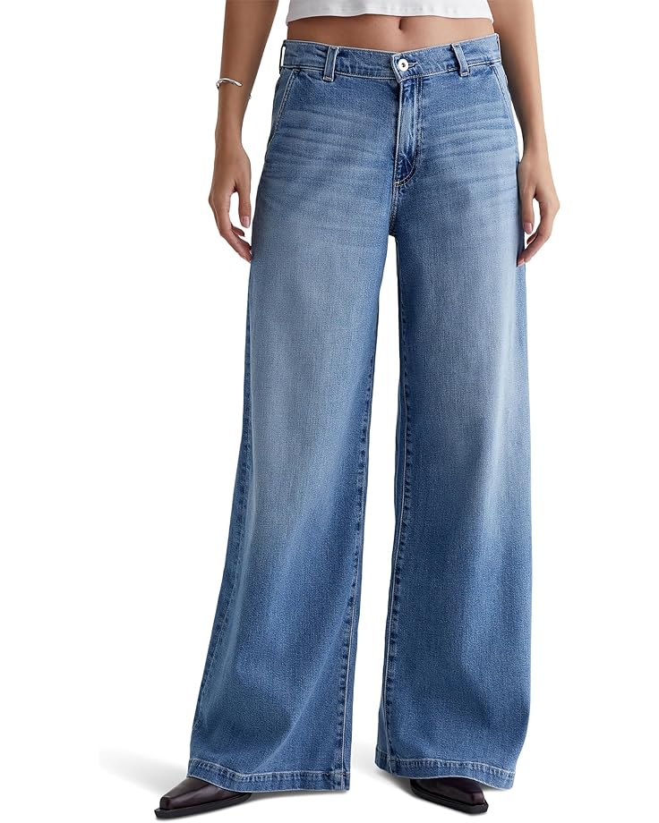 

Джинсы AG Jeans Stella Mid-Rise Wide Leg Palazzo Jeans in Escalate, цвет Escalate