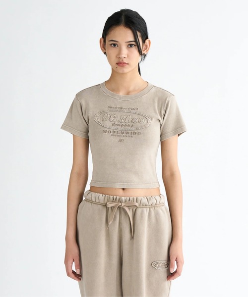 

Женская футболка с коротким рукавом DC SHOES, бежевый