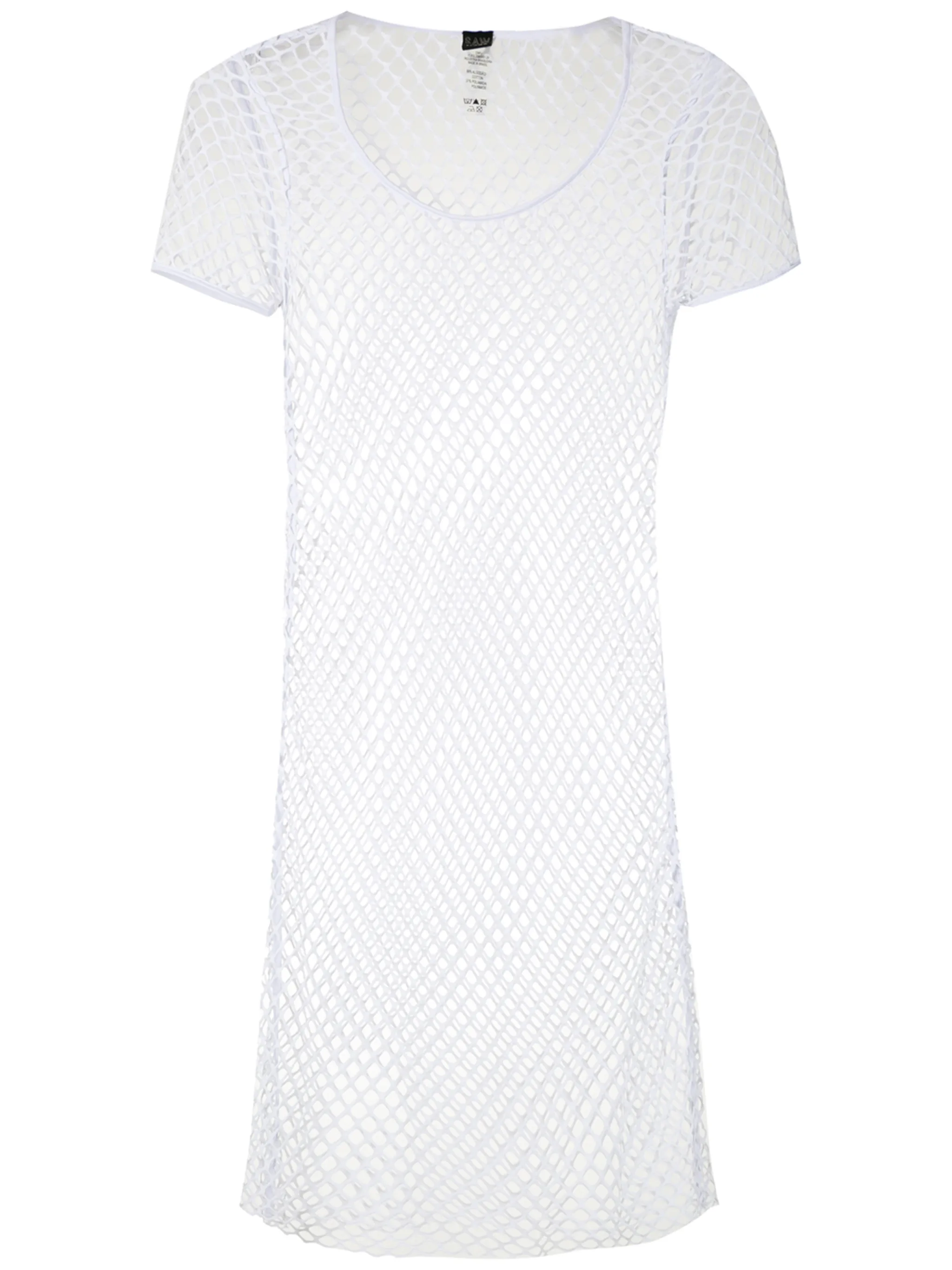 

Короткое пляжное платье Amir Slama, белый