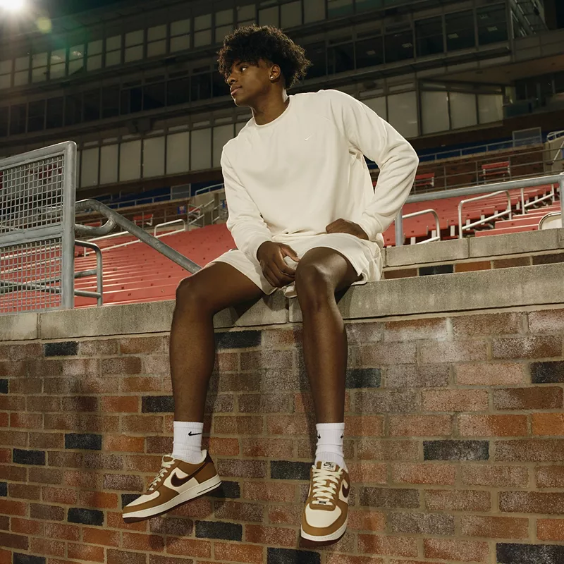 Мужские универсальные шорты Nike Dri-FIT Primary из флиса без подкладки размером 7 дюймов, черный — фото 4