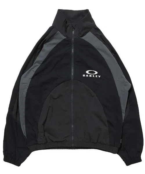 Джерси-куртка Oakley YTR Activate Jersey JKT 11.0, полиэстер, чёрно-серый