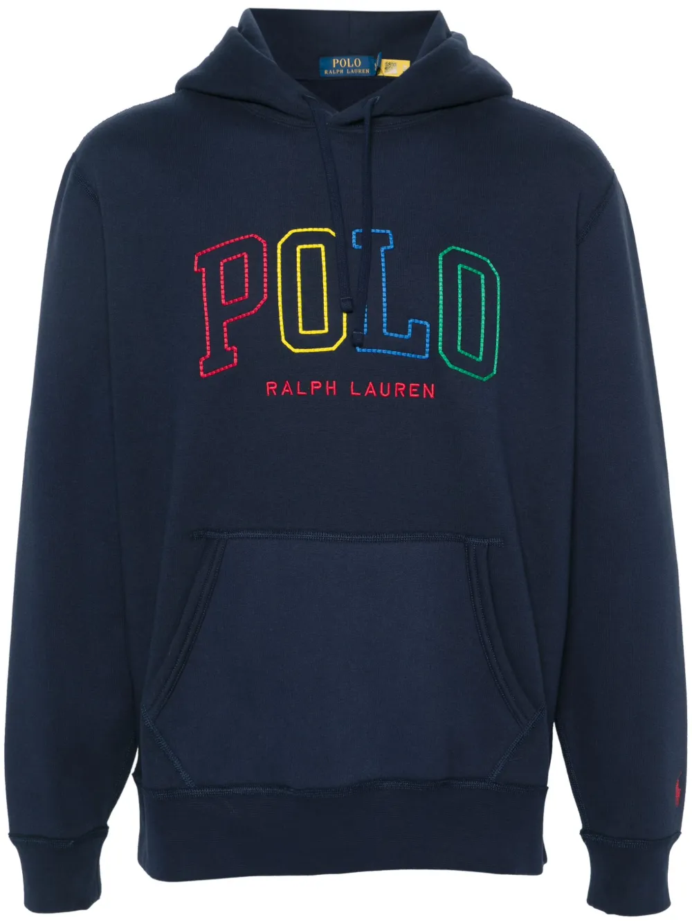 

Худи с вышитым логотипом POLO RALPH LAUREN, синий