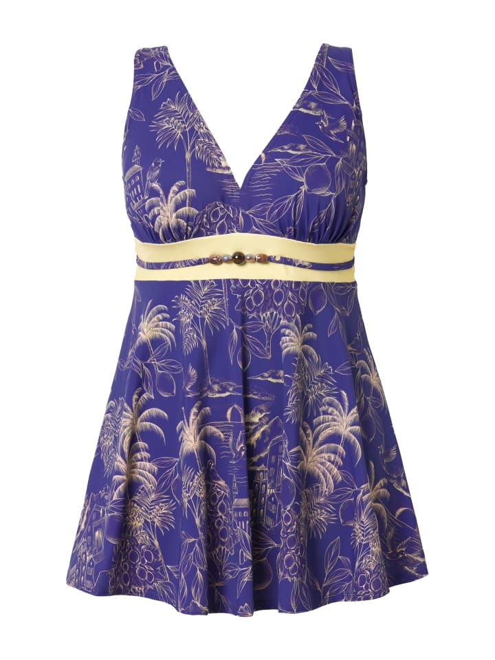 

Купальник Ulla Popken, темно-синий