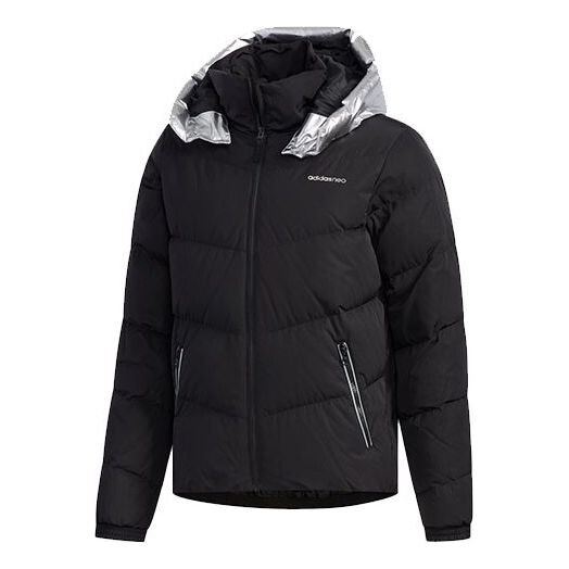 

Пуховик adidas neo Cs Puffer Sports Down Jacket Men Black, черный