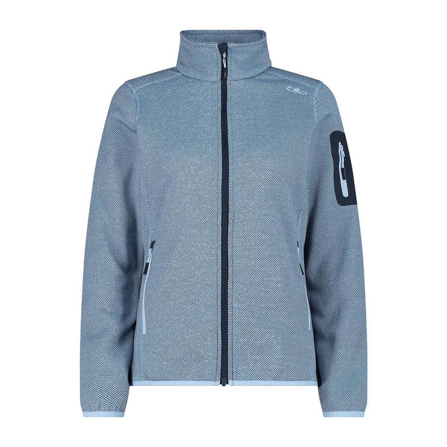 

Женская трикотажная куртка из меланжевого флиса CMP 3H14746