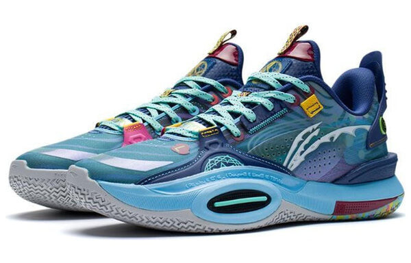 Кроссовки wade all city 10 x marvel Li-Ning, синий — фото 3