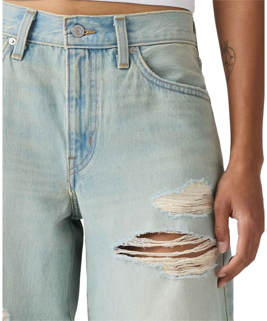 Женские свободные шорты средней посадки Levi's, Que Pasa 94 — фото 4